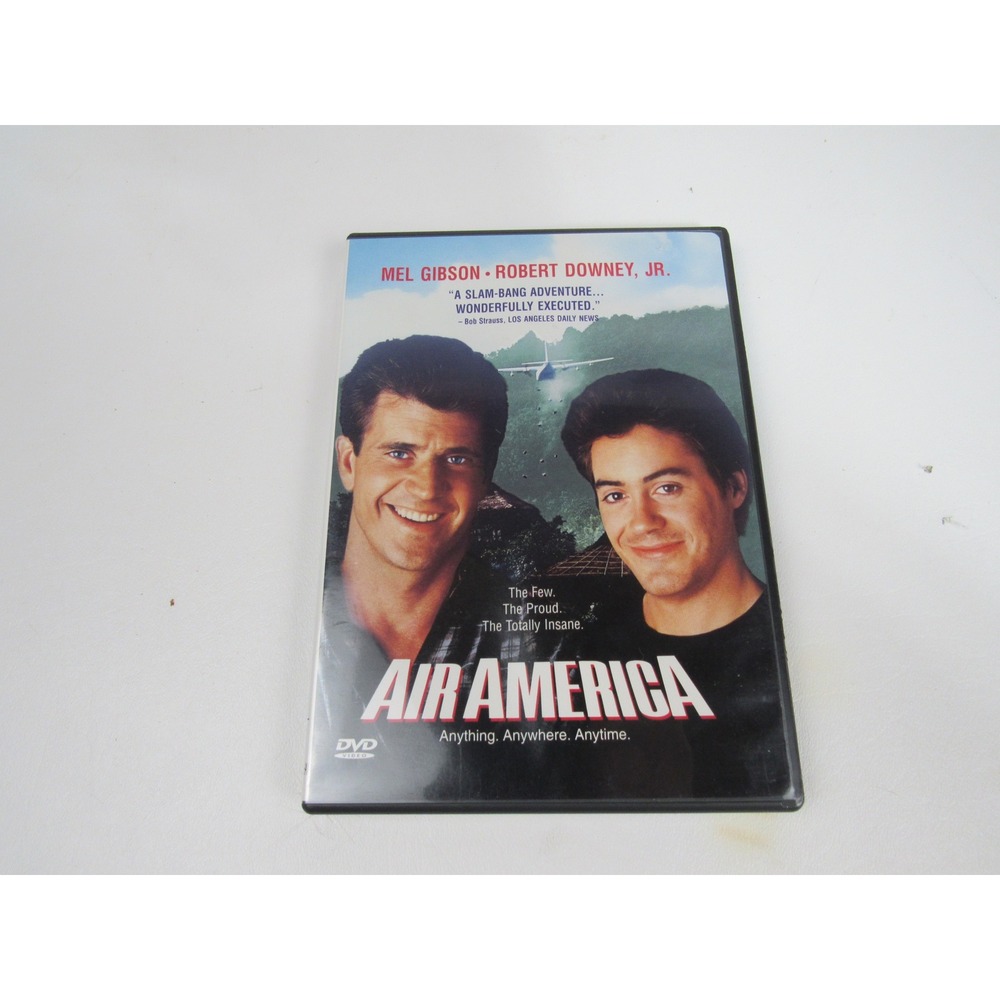 Air America DVD Mel Gibson Robert Downey Jr Action Comedy 1998 Artisan R Rated